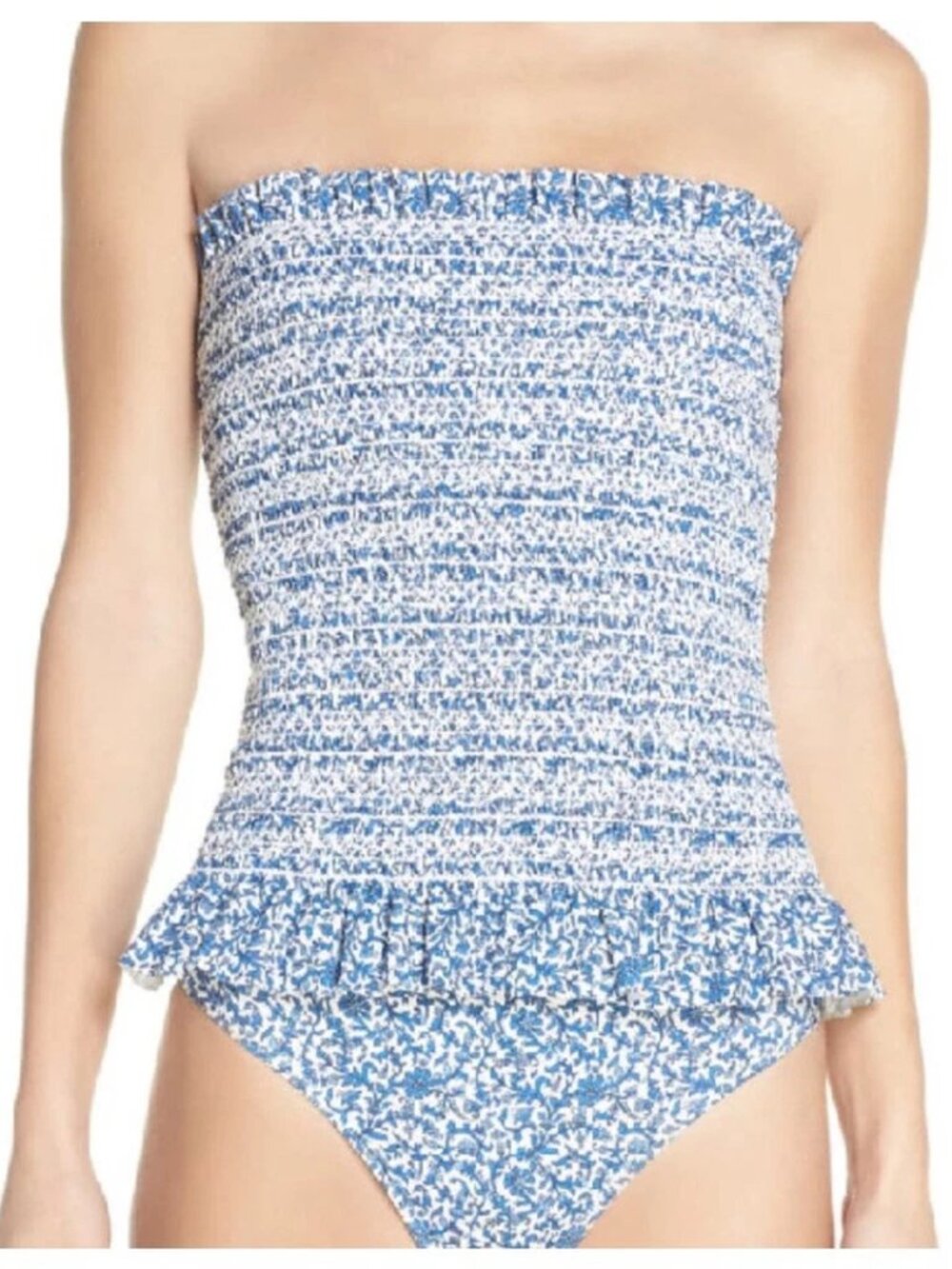 Tory Burch Costa Printed One-Piece Swimsuit